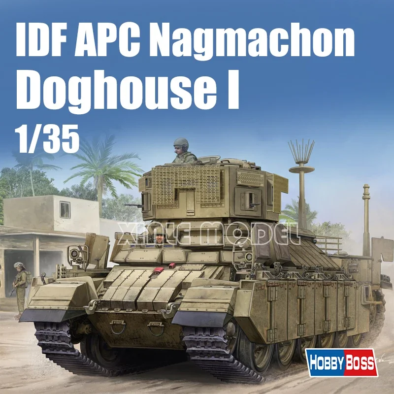 Комплект пластиковой собранной модели танка Trumpeter 83869 21DWSXG IDF APC Nagmachon (Doghouse I) 1/35
Комплект пластиковой собранной модели танка Trumpeter 83869 21DWSXG IDF APC Nagmachon (Doghouse I) 1/35