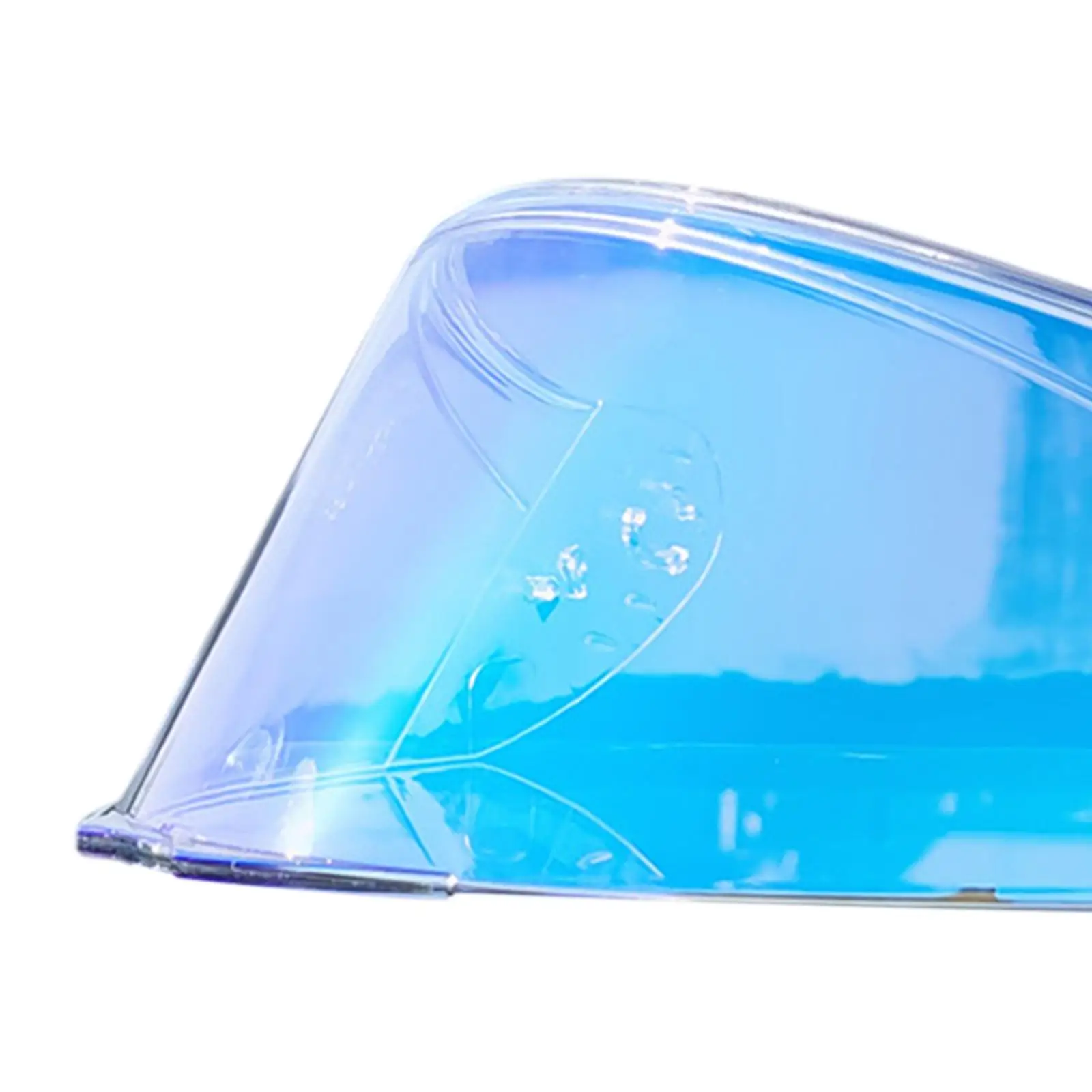 Universal Motorcycle Helmet Visor Lens Transparent Polycarbonate Windproof Shield for Riding Protection