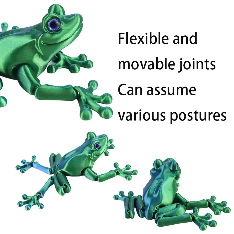 3D Printed Owl/Dragonfly/Kangaroo/Frog Model Multi-joint Movable Animals Figures Ornament Decorative Desktop Creativity Novelty
3D Printed Owl/Dragonfly/Kangaroo/Frog Model Multi-joint Movable Animals Figures Ornament Decorative Desktop Creativity Novelty