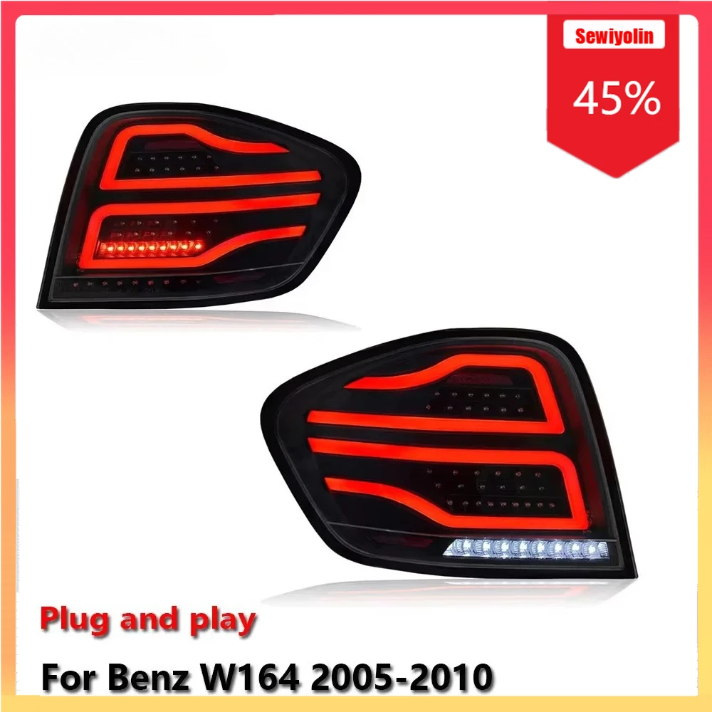 Car Lamps Tail Light Assemblies For Benz W164 2005-2010 Auto Fog DRL Brake Turn Signal Lamp Plug and Play
Car Lamps Tail Light Assemblies For Benz W164 2005-2010 Auto Fog DRL Brake Turn Signal Lamp Plug and Play