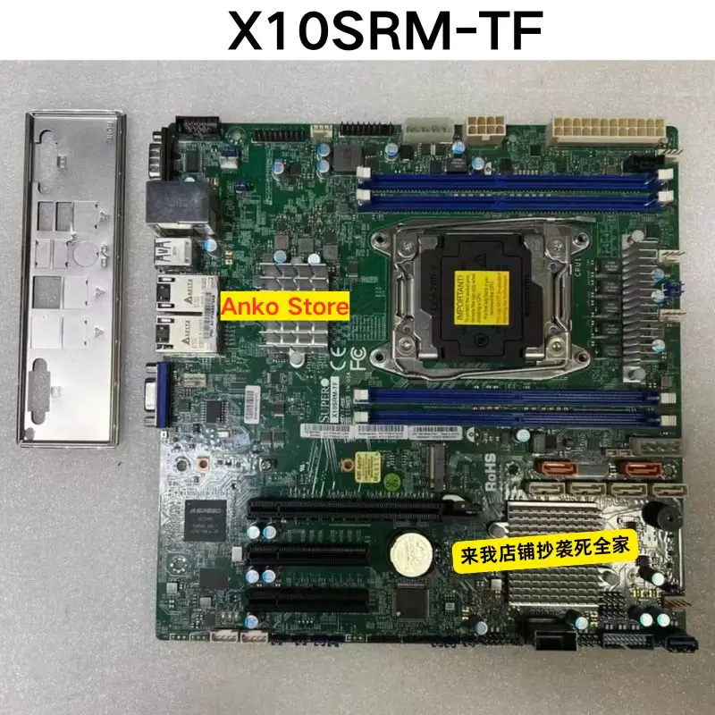 Проверенная б/у материнская плата X10SRM-TF
Проверенная б/у материнская плата X10SRM-TF