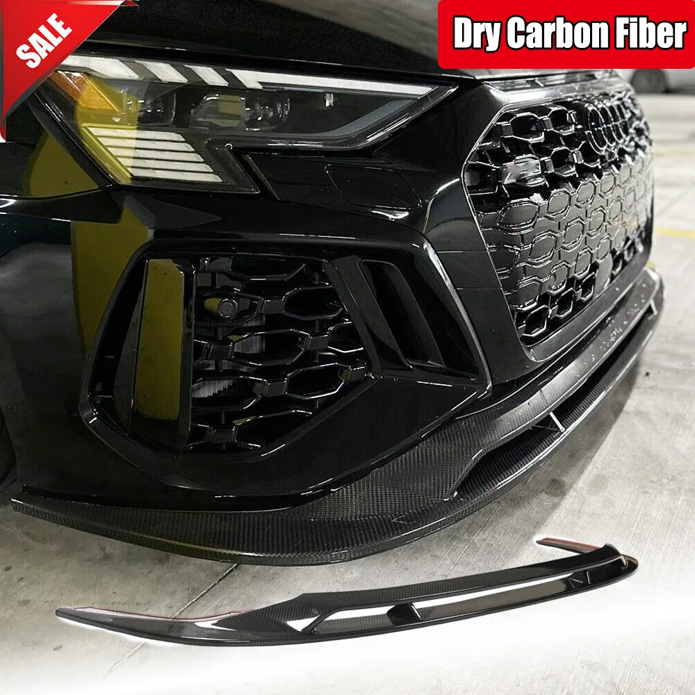 For Audi RS3 8Y Sedan 2022-2024 Dry Carbon Fiber Front Bumper Lip Chin Spoiler Body Kits Car Accessories
For Audi RS3 8Y Sedan 2022-2024 Dry Carbon Fiber Front Bumper Lip Chin Spoiler Body Kits Car Accessories
