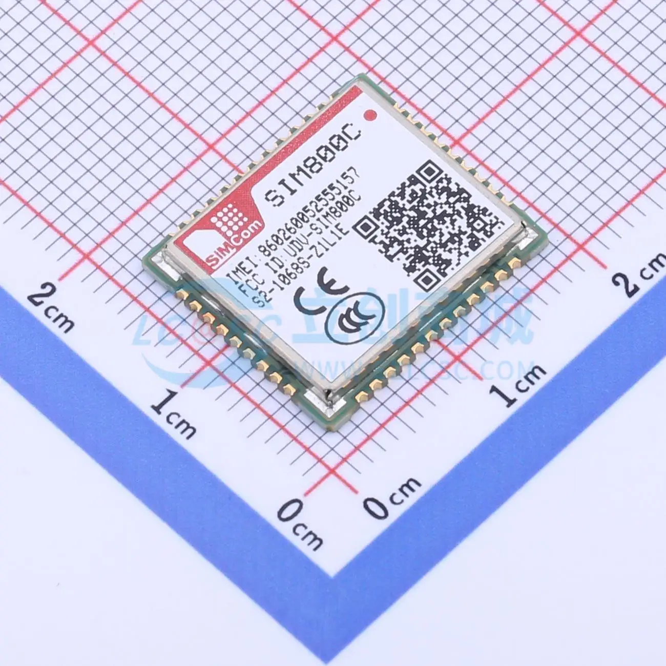 2pcs SIM800C SMD 17.6x15.7mm GSM GPRS UART GPIO ADC SIM Cellular LTE Wireless Communication Module
2pcs SIM800C SMD 17.6x15.7mm GSM GPRS UART GPIO ADC SIM Cellular LTE Wireless Communication Module