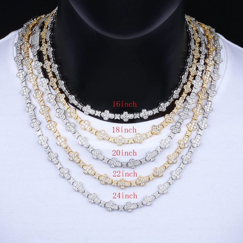 Ювелирные изделия в стиле хип-хоп Нью-Йорка, новый стиль, блестящее колье с крестом Iced Out, женское колье с полным паве, 18-каратное позолоченное цветочное звездное звено-цепочка
Ювелирные изделия в стиле хип-хоп Нью-Йорка, новый стиль, блестящее колье с крестом Iced Out, женское колье с полным паве, 18-каратное позолоченное цветочное звездное звено-цепочка