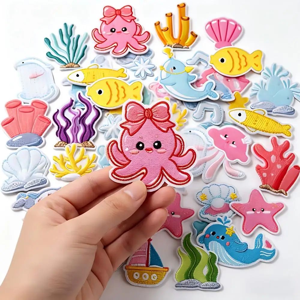 Ocean Embroidery Patch Mermaid Iron on Patches DIY T-shirt Backpack Bag Hat Jeans Sewing Craft Decor Repair Accessories Applique
Ocean Embroidery Patch Mermaid Iron on Patches DIY T-shirt Backpack Bag Hat Jeans Sewing Craft Decor Repair Accessories Applique