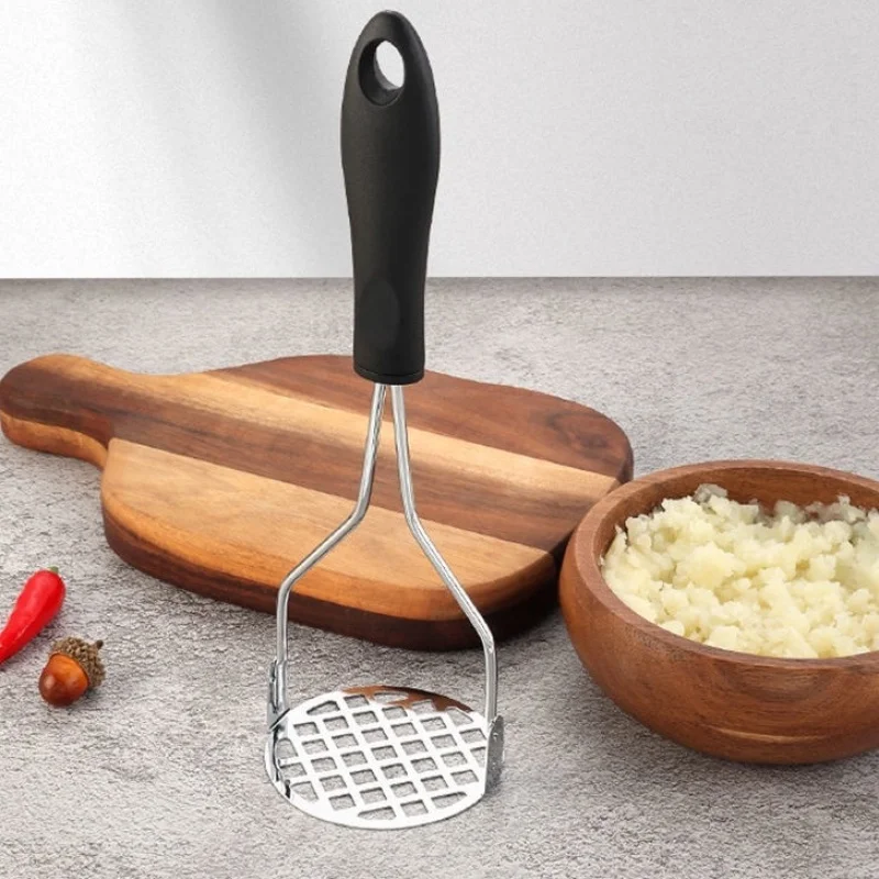 Household Potato Mud Press Food Grade Mashed Potatoes Press Stainless Steel Portable Potato Puree Mixer Kitchen Accessories
Household Potato Mud Press Food Grade Mashed Potatoes Press Stainless Steel Portable Potato Puree Mixer Kitchen Accessories