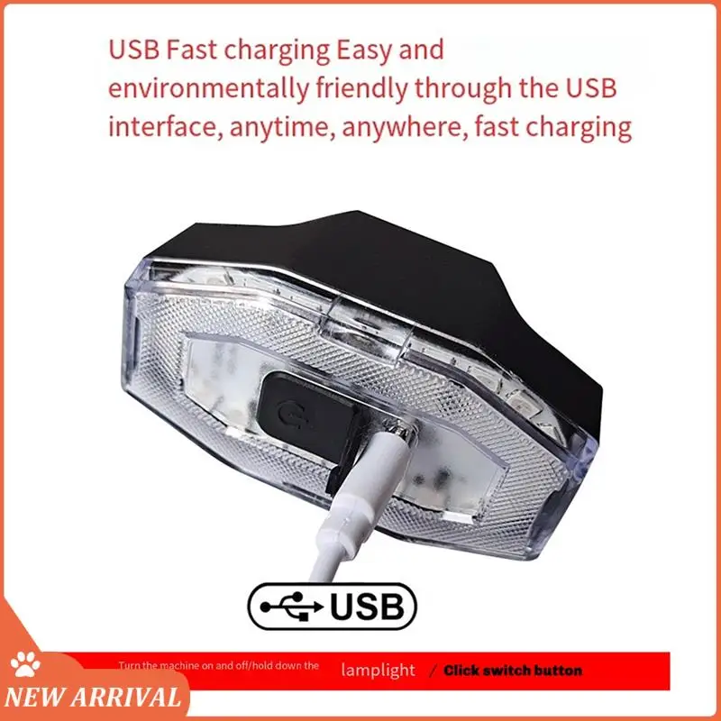 Bicycle Rear Light USB Rechargeable Waterproof Mountain Bike Taillight Ultralight Cycling Parts
Bicycle Rear Light USB Rechargeable Waterproof Mountain Bike Taillight Ultralight Cycling Parts