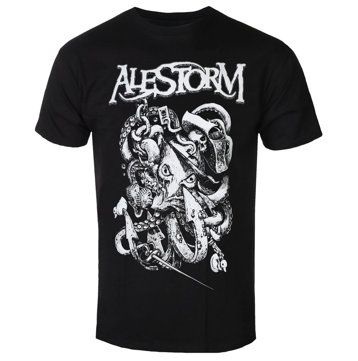 ALESTORM Octopus Clothing Pattern Band Printing Summer Luxury Brand Cotton Men's and Women's T-Shirts Short Sleeves
ALESTORM Octopus Clothing Pattern Band Printing Summer Luxury Brand Cotton Men's and Women's T-Shirts Short Sleeves