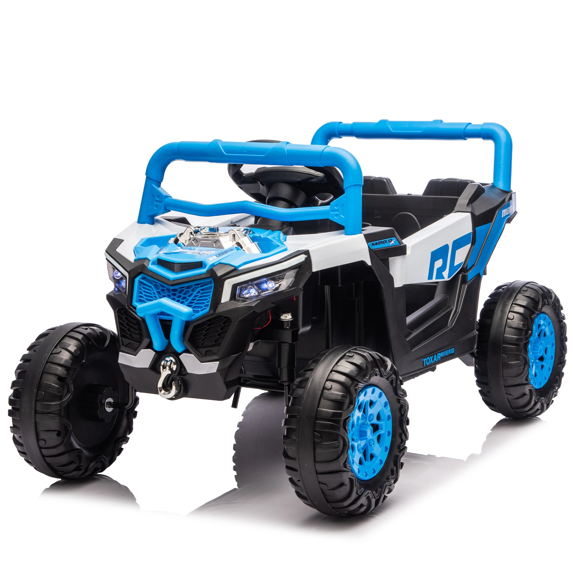 Kids Electric Ride On Toy 12V 25W UTV with Music LED Lights Ages 3-5 Remote Control Outdoor Play Safety Belt Gift for Kids
Kids Electric Ride On Toy 12V 25W UTV with Music LED Lights Ages 3-5 Remote Control Outdoor Play Safety Belt Gift for Kids