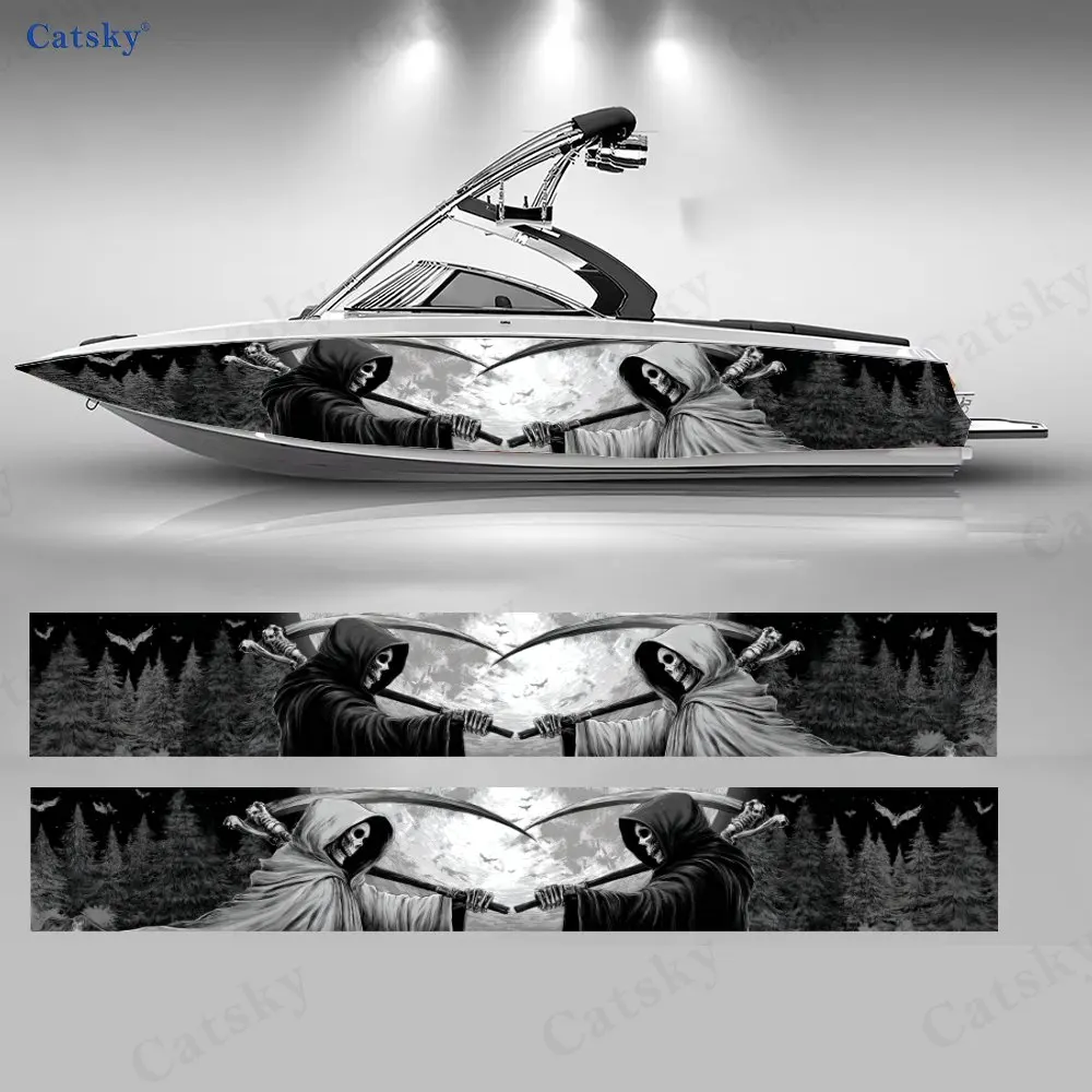 Наклейки на лодку «Лунная двойная коса», 2 шт., водонепроницаемые виниловые наклейки из ПВХ для рыболовных лодок, прочные и стильные.
Наклейки на лодку «Лунная двойная коса», 2 шт., водонепроницаемые виниловые наклейки из ПВХ для рыболовных лодок, прочные и стильные.