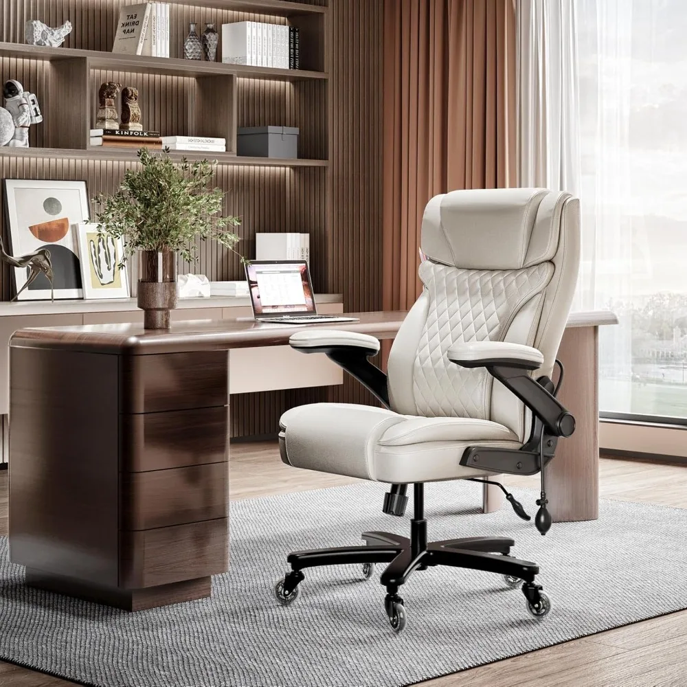 Big and Tall Office Chair 550lbs, Ergonomic Office Chair with Adjustable Lumbar Support, High Back Computer Chair
Big and Tall Office Chair 550lbs, Ergonomic Office Chair with Adjustable Lumbar Support, High Back Computer Chair