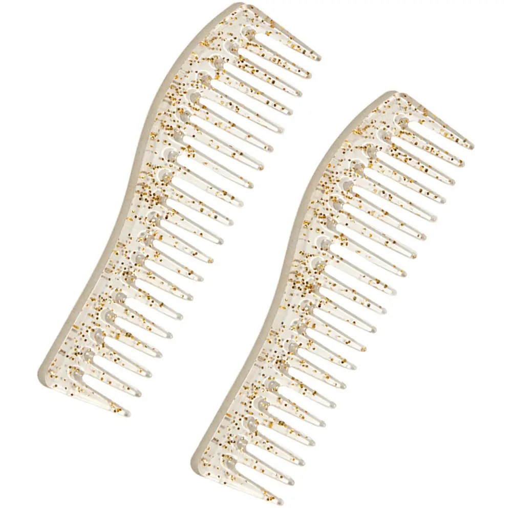 2Pcs Wide Comb Detangler Anti-Static Hair Combs for Women Thick Curly Wavy Hair Styling Wide Tooth Comb Combs for Women
2Pcs Wide Comb Detangler Anti-Static Hair Combs for Women Thick Curly Wavy Hair Styling Wide Tooth Comb Combs for Women