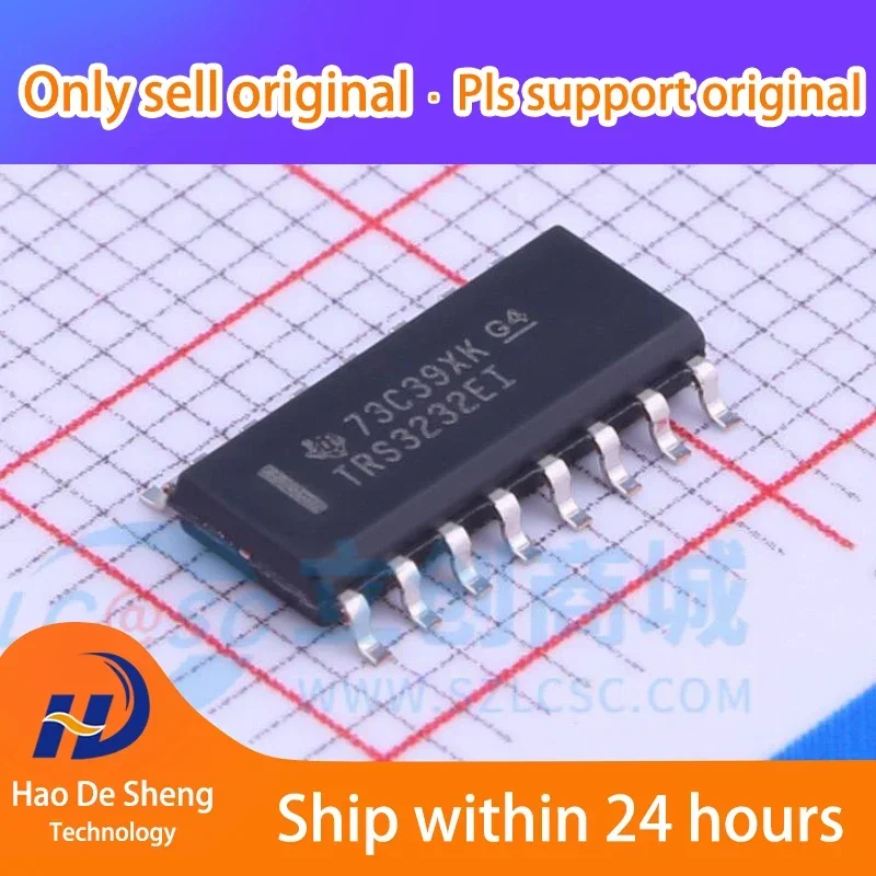 10PCS/LOT RS232 TRS3232EIDR SOIC-16 New Original In Stock
10PCS/LOT RS232 TRS3232EIDR SOIC-16 New Original In Stock