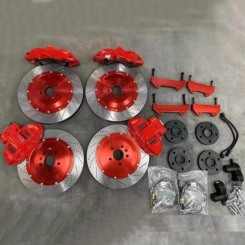 High Performance Big Brake Kit Set Upgrade Brake Systems Parts 6 Pistons Brake Caliper E46 320d 2002
High Performance Big Brake Kit Set Upgrade Brake Systems Parts 6 Pistons Brake Caliper E46 320d 2002