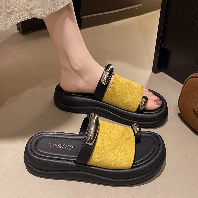 Shoes House Slippers Platform Slides Summer Clogs Woman Fashion Rubber Flip Flops Pantofle Beach Luxury Soft Hawaiian 2025 Casua
Shoes House Slippers Platform Slides Summer Clogs Woman Fashion Rubber Flip Flops Pantofle Beach Luxury Soft Hawaiian 2025 Casua
