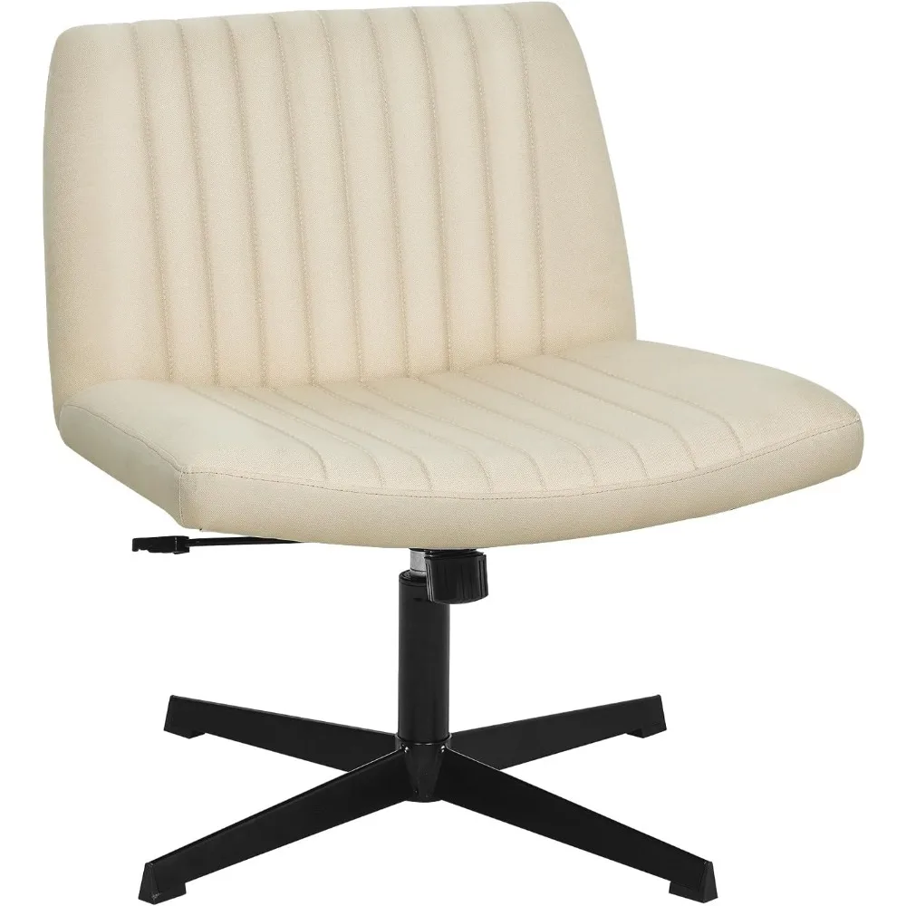 Criss Cross Chair,Armless Cross Legged Office Chair,Wide Comfty Desk Chair with No Wheels Modern Height Adjustable,Swivel Fabri
Criss Cross Chair,Armless Cross Legged Office Chair,Wide Comfty Desk Chair with No Wheels Modern Height Adjustable,Swivel Fabri