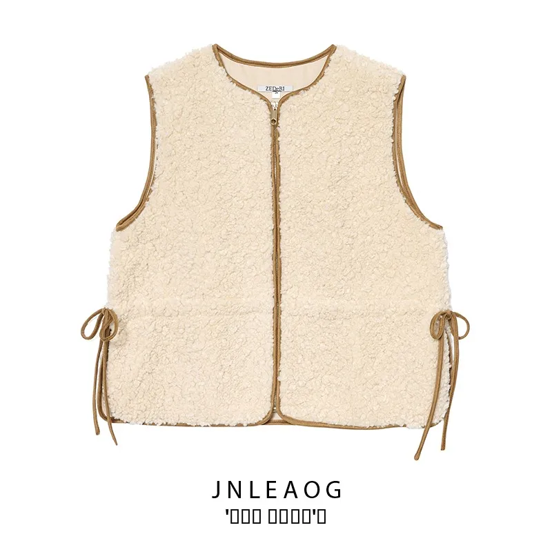 JNLEAOG модный бархатный жилет с регулируемой талией, женская одежда, осенняя новинка, круглый жилет без пуговиц, полиэстер...
JNLEAOG модный бархатный жилет с регулируемой талией, женская одежда, осенняя новинка, круглый жилет без пуговиц, полиэстер...