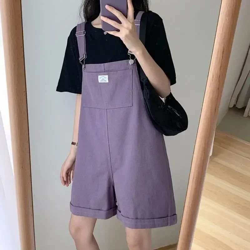 Summer New Bib Women Loose and Versatile Straight Wide-leg Denim Shorts Women Overalls
Summer New Bib Women Loose and Versatile Straight Wide-leg Denim Shorts Women Overalls