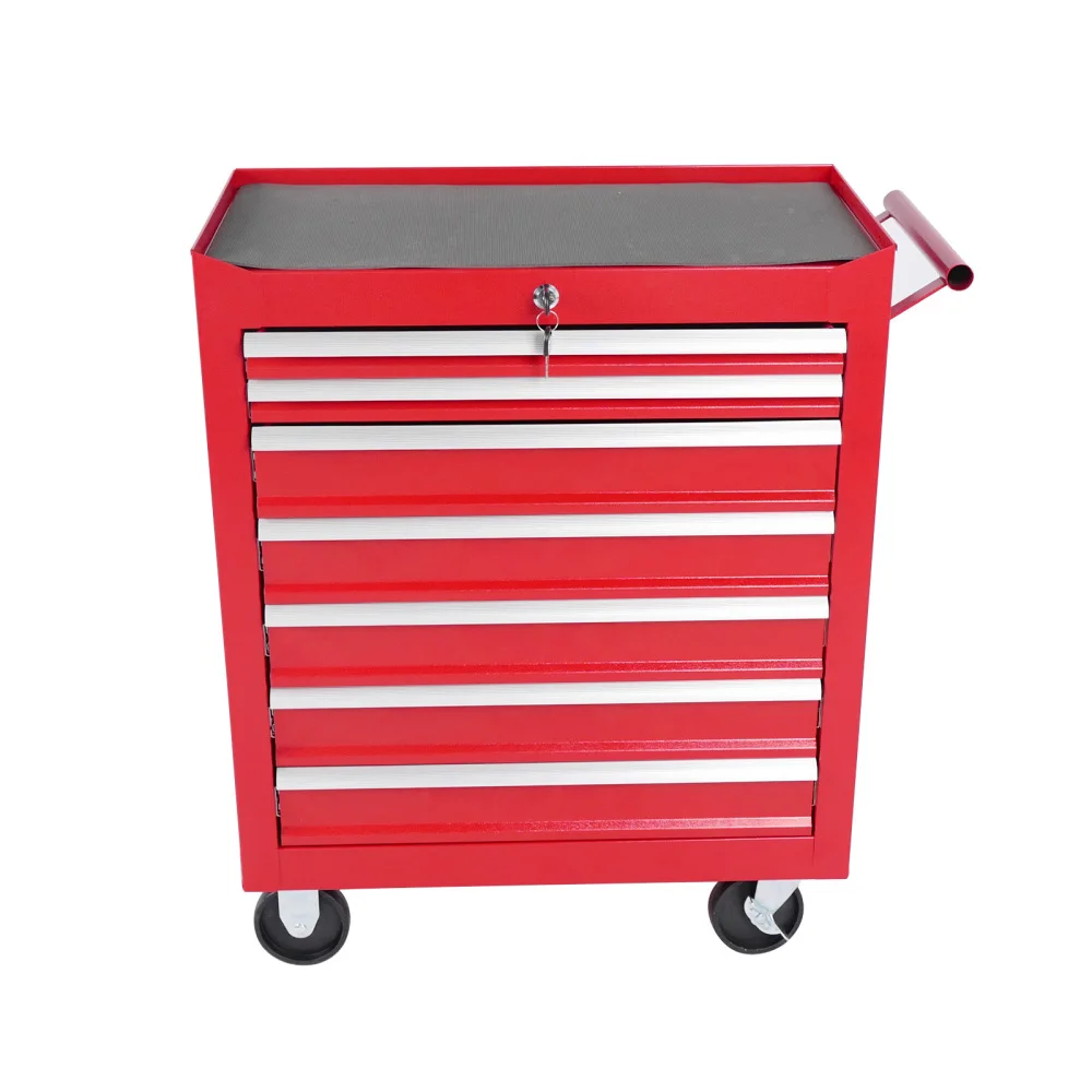 7-Drawer Metal Rolling Tool Chest with Wheels,Tool Storage Cabinet With Locking System
7-Drawer Metal Rolling Tool Chest with Wheels,Tool Storage Cabinet With Locking System