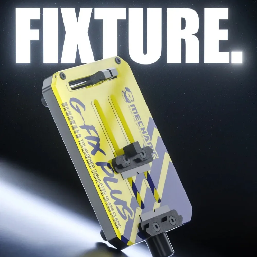 MECHANIC G-FIX PLUS Professional Heat-Resistant Toughened Glass Clamp Tool for Mobile Phone Motherboard Chip CPU Repair
MECHANIC G-FIX PLUS Professional Heat-Resistant Toughened Glass Clamp Tool for Mobile Phone Motherboard Chip CPU Repair