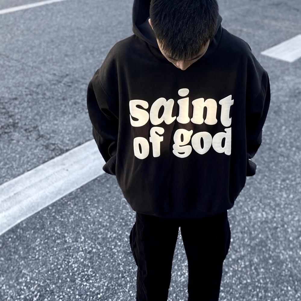 Hip Hop foam Special Letter Print Loose Hoodie Top High Quality Personality Street Pullover Hoodie Top Men and Women harajuku
Hip Hop foam Special Letter Print Loose Hoodie Top High Quality Personality Street Pullover Hoodie Top Men and Women harajuku