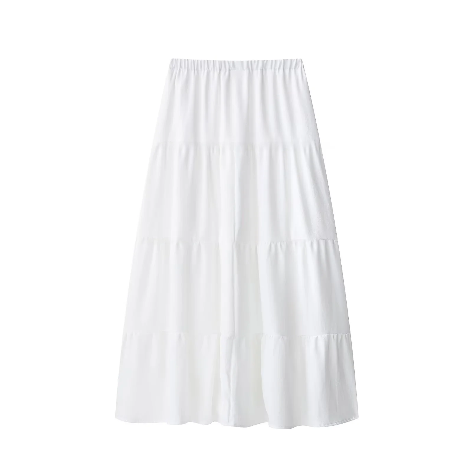 Pure Color Retro Elastic High Waist Multi-Layer Cake f Skirt Casual Mid-Length A-Line Skirt for Women Commute Sle
Pure Color Retro Elastic High Waist Multi-Layer Cake f Skirt Casual Mid-Length A-Line Skirt for Women Commute Sle