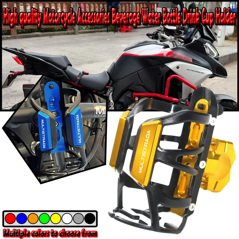 Accessories Motorcycle Beverage Water Bottle Cage Drink Cup Holder Sdand Mount For Multistrada 950 950S 1100 1200 1260 1200S V4
Accessories Motorcycle Beverage Water Bottle Cage Drink Cup Holder Sdand Mount For Multistrada 950 950S 1100 1200 1260 1200S V4