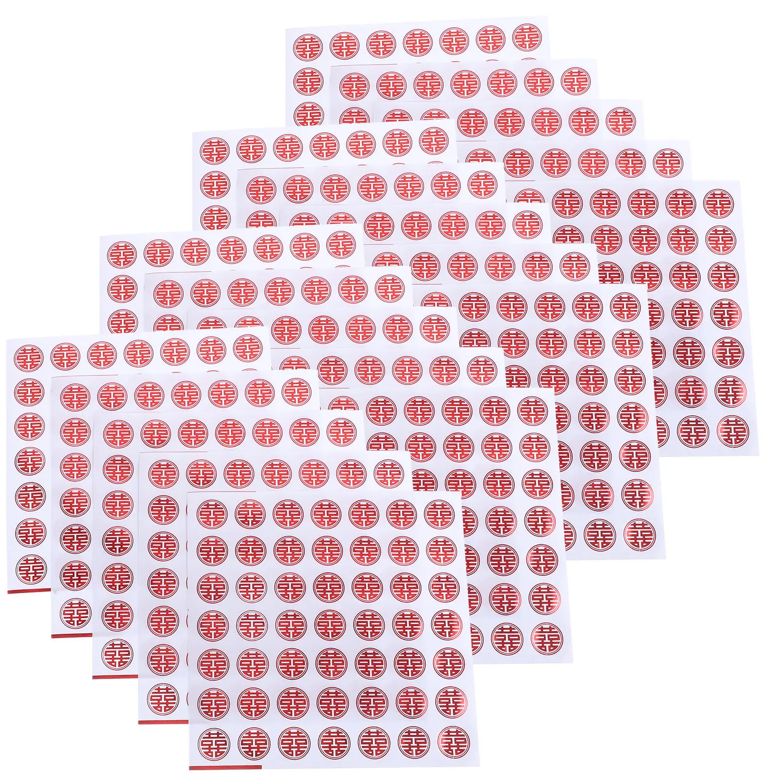 20 Sheets of Romantic Wedding Stickers Adhesive Chinese Style Label for Envelopes Gift Boxes Scrapbooks Decoration Use
20 Sheets of Romantic Wedding Stickers Adhesive Chinese Style Label for Envelopes Gift Boxes Scrapbooks Decoration Use