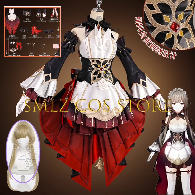 New Sandrone Cosplay Game Genshin Impact Puppet Marionette Costume Woman Sandrone New Uniform Halloween Party Play Outfit
New Sandrone Cosplay Game Genshin Impact Puppet Marionette Costume Woman Sandrone New Uniform Halloween Party Play Outfit