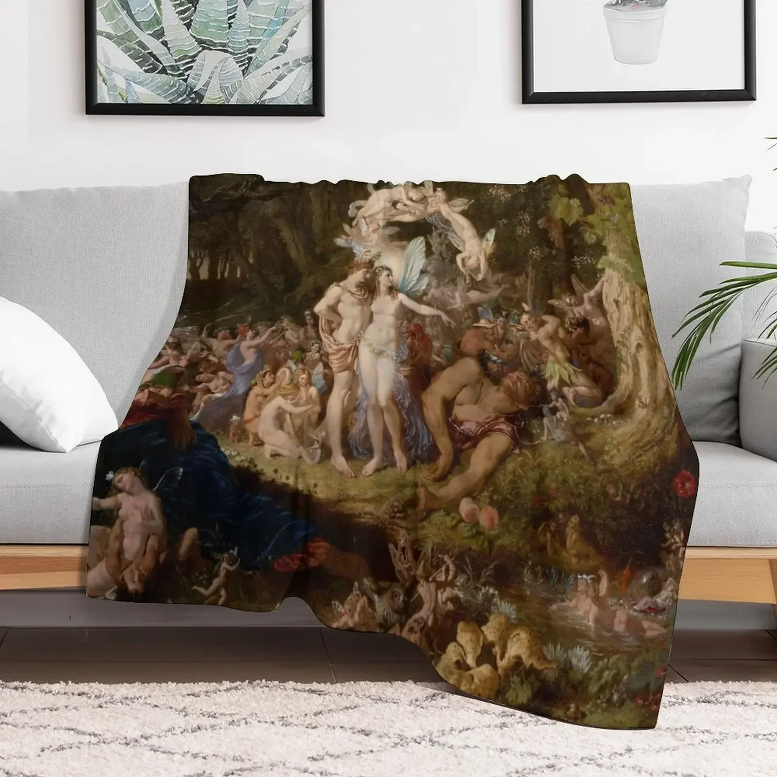 The Reconciliation of Oberon and Titania - Joseph Noel Paton Throw Blanket Decorative Sofas Thins Decoratives Blankets
The Reconciliation of Oberon and Titania - Joseph Noel Paton Throw Blanket Decorative Sofas Thins Decoratives Blankets