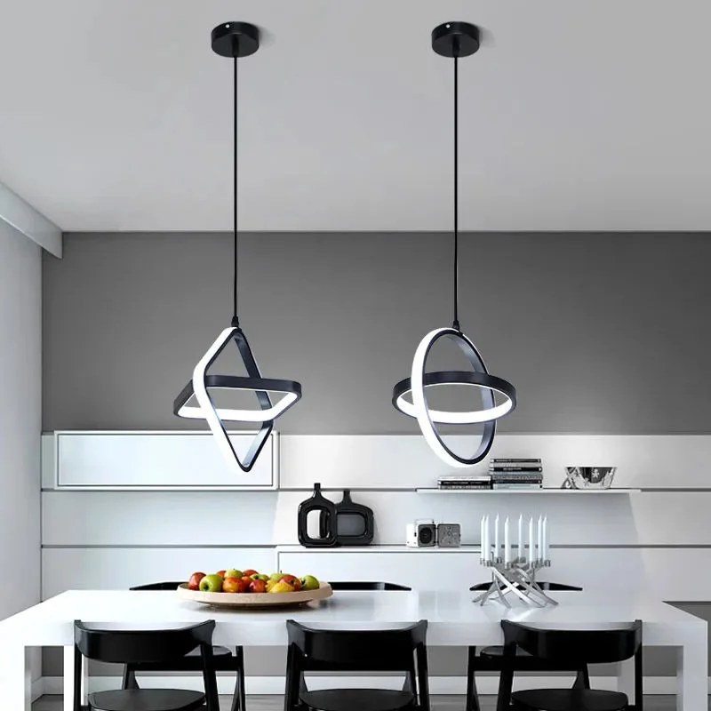 Modern LED Pendant Lights Black Chandelier For Dining Room Bedroom Bedside Pendant Lamp Home Dining Table RoomDecor Hanging Lamp
Modern LED Pendant Lights Black Chandelier For Dining Room Bedroom Bedside Pendant Lamp Home Dining Table RoomDecor Hanging Lamp
