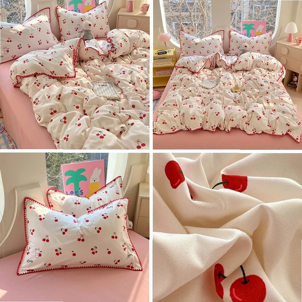 2025 New Lace Single Item Quilt Cover Skin-friendly Cotton Korean Version French Shell Quilt Cover Two People Use Bedding
2025 New Lace Single Item Quilt Cover Skin-friendly Cotton Korean Version French Shell Quilt Cover Two People Use Bedding
