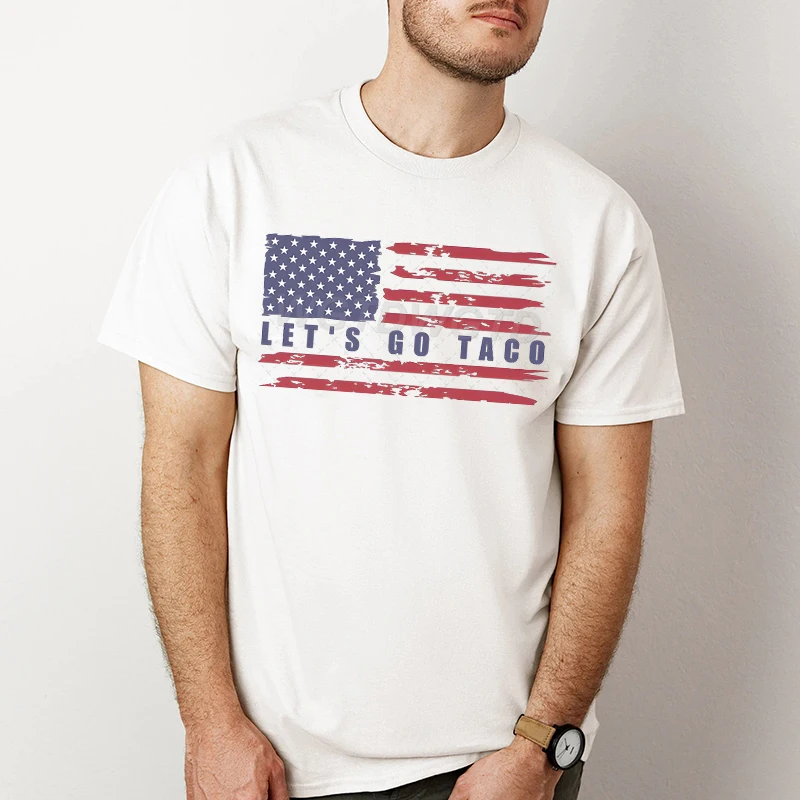 Let's Go Taco T-shirts For Men Summer Short Sleeve Tops Casual Crew Neck T-shirts Male Graphic T Shirt Funny Humor Tees Tops
Let's Go Taco T-shirts For Men Summer Short Sleeve Tops Casual Crew Neck T-shirts Male Graphic T Shirt Funny Humor Tees Tops
