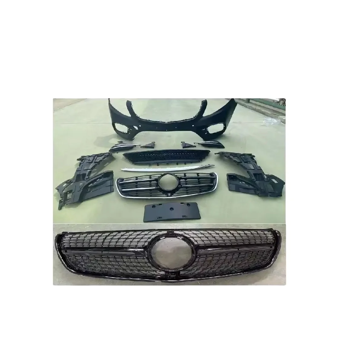 High Quality V260 AMG Vito W447 Body Kit Appearance Upgrade For Mercedes Bumper Grille Car Bumpers
High Quality V260 AMG Vito W447 Body Kit Appearance Upgrade For Mercedes Bumper Grille Car Bumpers