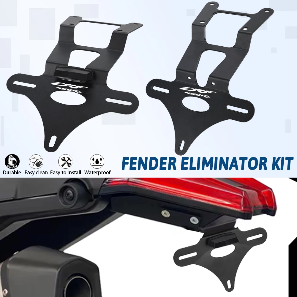 For HONDA CRF450RL CRF 450RL License Plate Holder Bracket Rear Tail Tidy Fender Eliminator Kit Rear Tail Tidy CRF450L 2019-2024
For HONDA CRF450RL CRF 450RL License Plate Holder Bracket Rear Tail Tidy Fender Eliminator Kit Rear Tail Tidy CRF450L 2019-2024