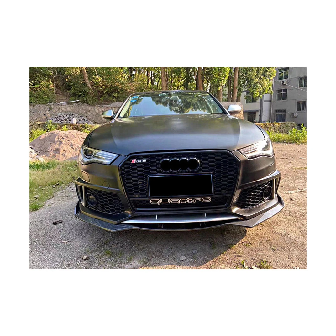 Suitable for Audi A6 2016-2018 Modified to RS6 Style Contain Front Bumper with Grille Rear Lip
Suitable for Audi A6 2016-2018 Modified to RS6 Style Contain Front Bumper with Grille Rear Lip