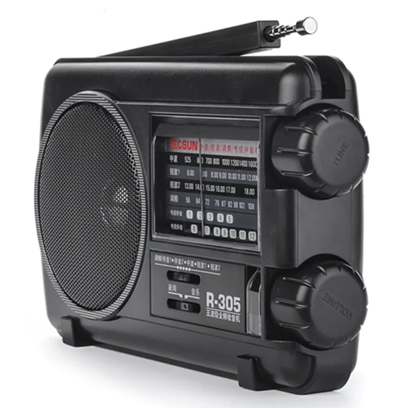 Rortable FM Multi Band Radio Speaker Portableplayer Multiband Shortwave Full Pointer Retro Broadcast Semiconductor Horn MW AC DC
Rortable FM Multi Band Radio Speaker Portableplayer Multiband Shortwave Full Pointer Retro Broadcast Semiconductor Horn MW AC DC