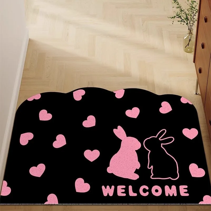 Irregular Shape Cartoon Welcome Rug Entrance Doormat Pvc Silk Ring Carpet Dirt Trapping Non-slip Foyer Rugs Entry Door Mat 바닥 매트
Irregular Shape Cartoon Welcome Rug Entrance Doormat Pvc Silk Ring Carpet Dirt Trapping Non-slip Foyer Rugs Entry Door Mat 바닥 매트
