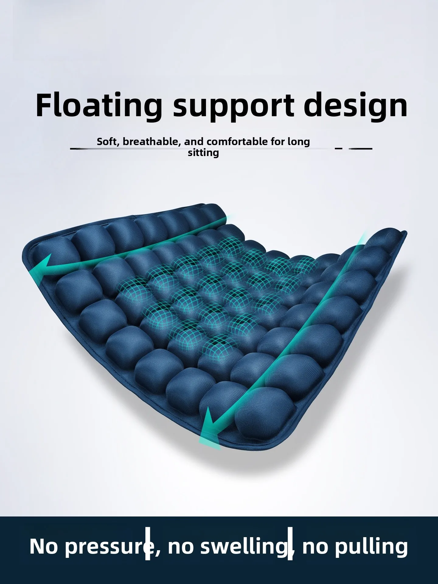 JFT Office Cushion Pressure Relief Airbag Comfortable Breathable Pad for Long Time Sitting Modern Simple Style Square
JFT Office Cushion Pressure Relief Airbag Comfortable Breathable Pad for Long Time Sitting Modern Simple Style Square