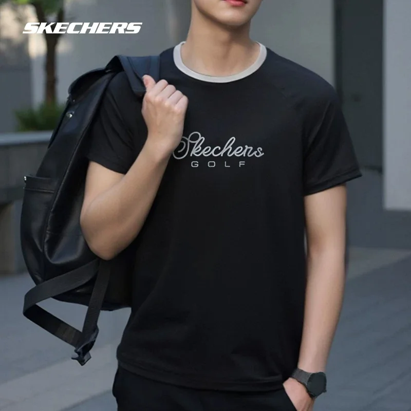 Skechers Men's Summer Loose Fit Moisture-Wicking Breathable Round Neck Casual Short-Sleeved T-Shirt P225U125-03K8
Skechers Men's Summer Loose Fit Moisture-Wicking Breathable Round Neck Casual Short-Sleeved T-Shirt P225U125-03K8