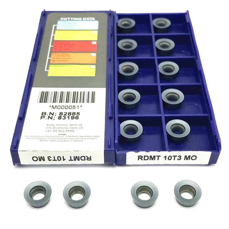 RDMT10T3 RDMT1204 Carbide Insert Indexable Milling Insert High Quality CNC Lathe Tool Cutting Inserts Steel Processing
RDMT10T3 RDMT1204 Carbide Insert Indexable Milling Insert High Quality CNC Lathe Tool Cutting Inserts Steel Processing