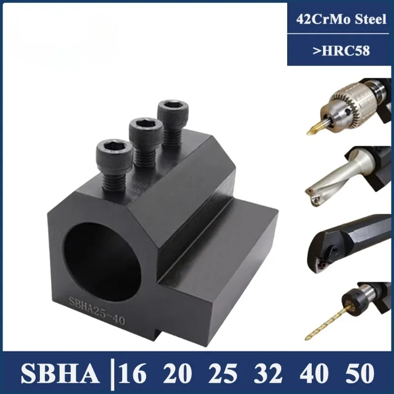 SBHA16 2025 32 40 50 CNC Lathe Inner Diameter Auxiliary Tool Holder Tool Sleeve Inner Hole Guide Sleeve Holder SBHA1616 SBHA
SBHA16 2025 32 40 50 CNC Lathe Inner Diameter Auxiliary Tool Holder Tool Sleeve Inner Hole Guide Sleeve Holder SBHA1616 SBHA