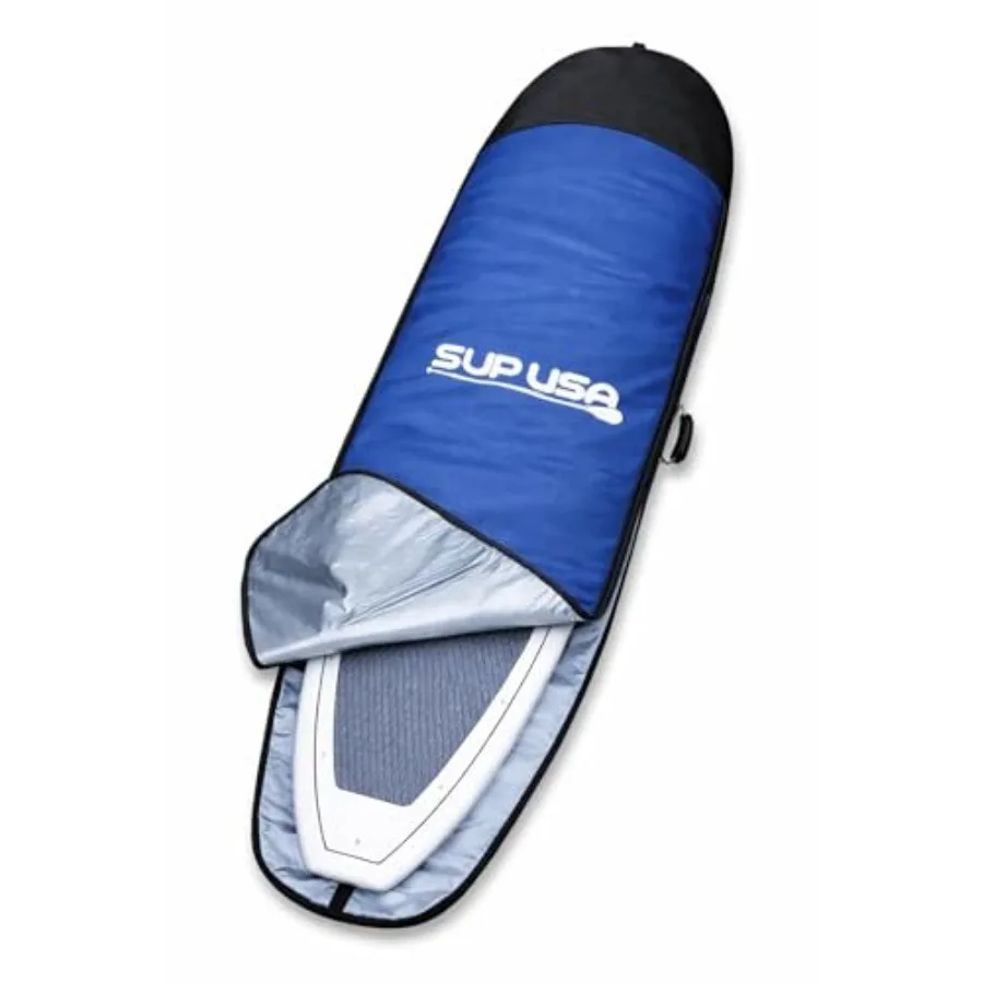 Premium SUP USA Paddleboard Bag for 10.5' Inflatable Stand-Up Paddle Boards - Navy Nylon Protector Carrying Cover with Padding
Premium SUP USA Paddleboard Bag for 10.5' Inflatable Stand-Up Paddle Boards - Navy Nylon Protector Carrying Cover with Padding