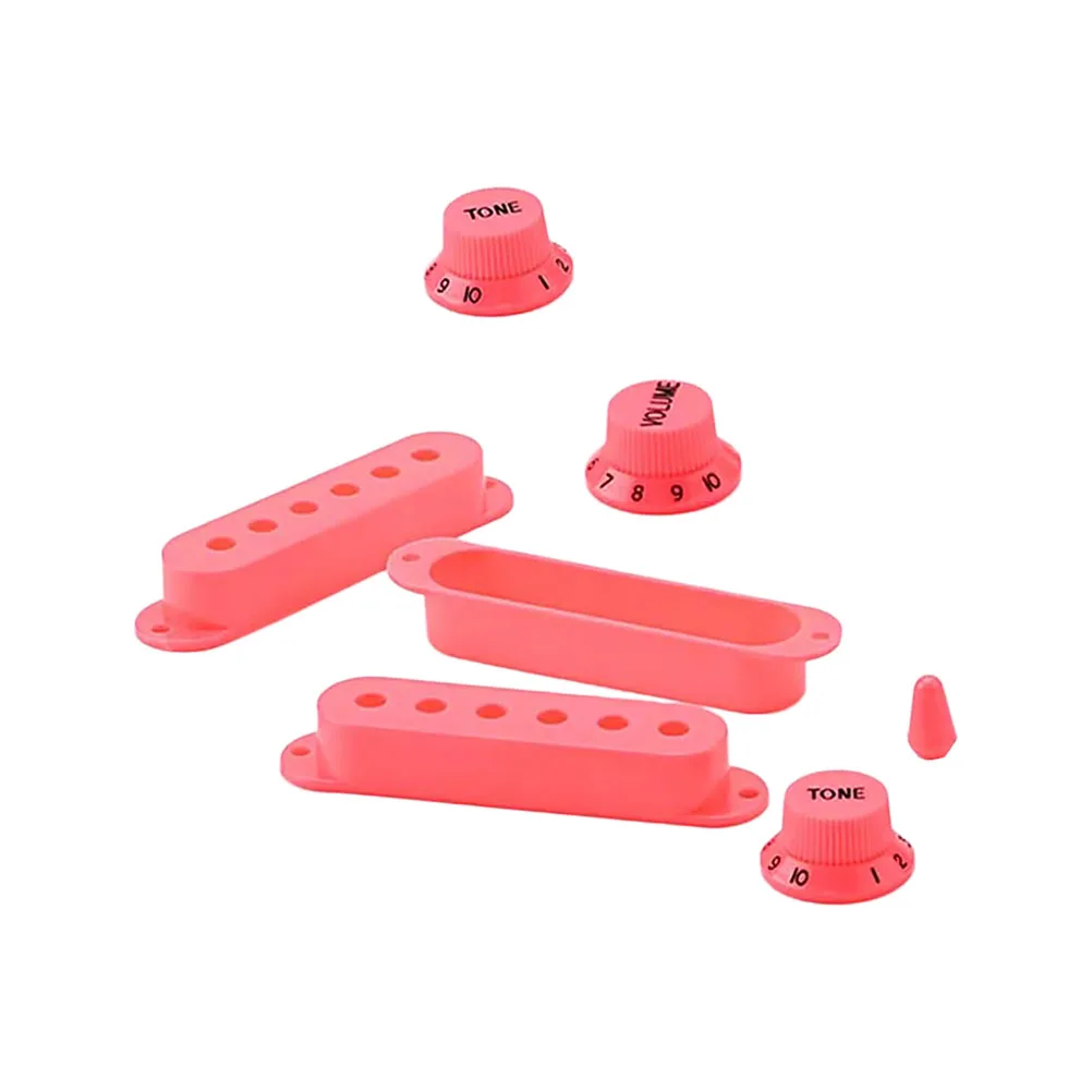 Plastic Guitar Pickup Cover Set Protective Dust Cover Scratch Impact Resistant Durable Seal Design Volume Tone Knobs Switch Tip
Plastic Guitar Pickup Cover Set Protective Dust Cover Scratch Impact Resistant Durable Seal Design Volume Tone Knobs Switch Tip