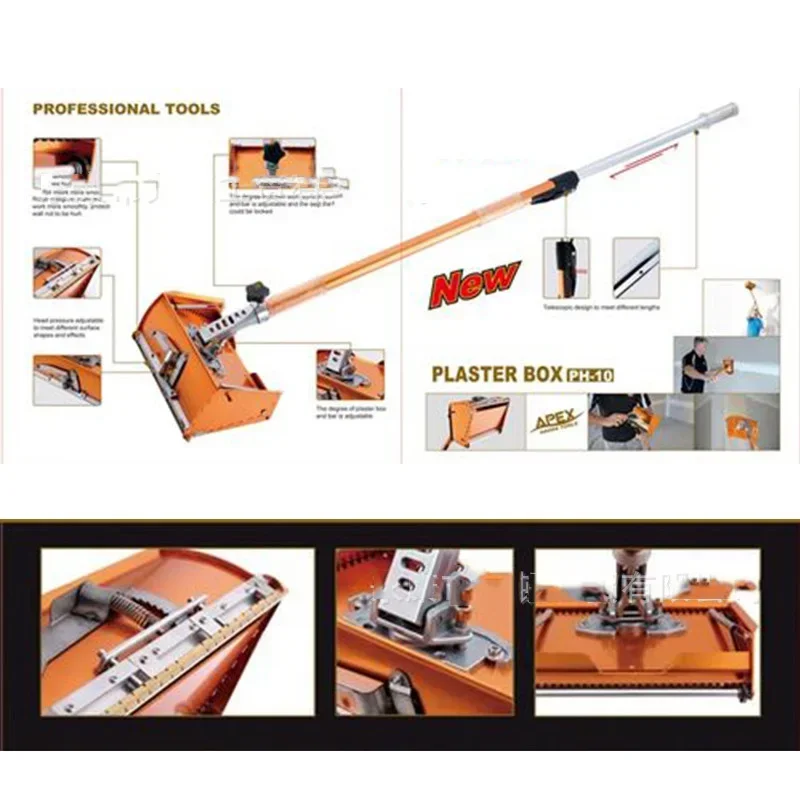 New Portable Wall Whitewashing Tool Wall Finishing Tool Manual Putty Powder Scraper Gypsum Board Flat Box Scraper Gypsum Box
New Portable Wall Whitewashing Tool Wall Finishing Tool Manual Putty Powder Scraper Gypsum Board Flat Box Scraper Gypsum Box