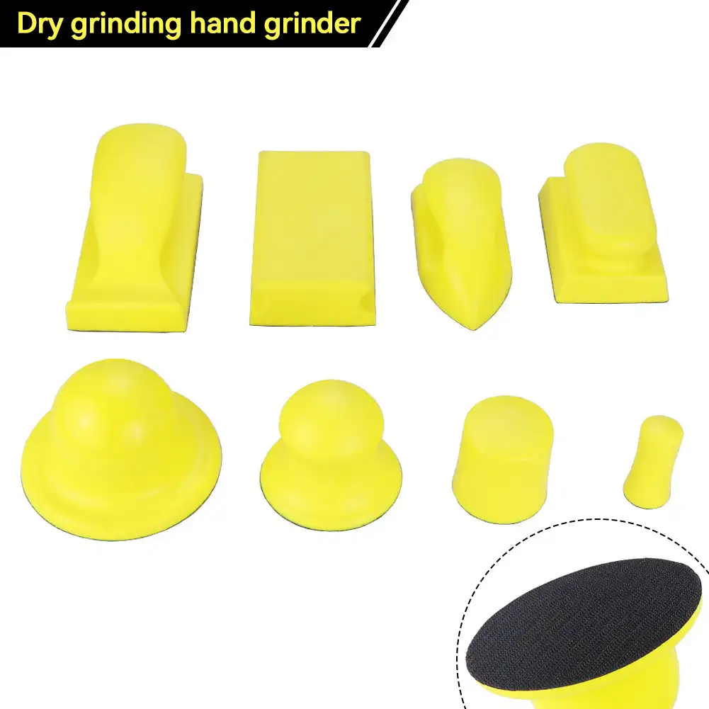 Hand Sanding Disc Holder Sand Paper Backing Polishing Pad Grinding Block PU Foam Sanding Disc For Auto Body and Automotive Use
Hand Sanding Disc Holder Sand Paper Backing Polishing Pad Grinding Block PU Foam Sanding Disc For Auto Body and Automotive Use