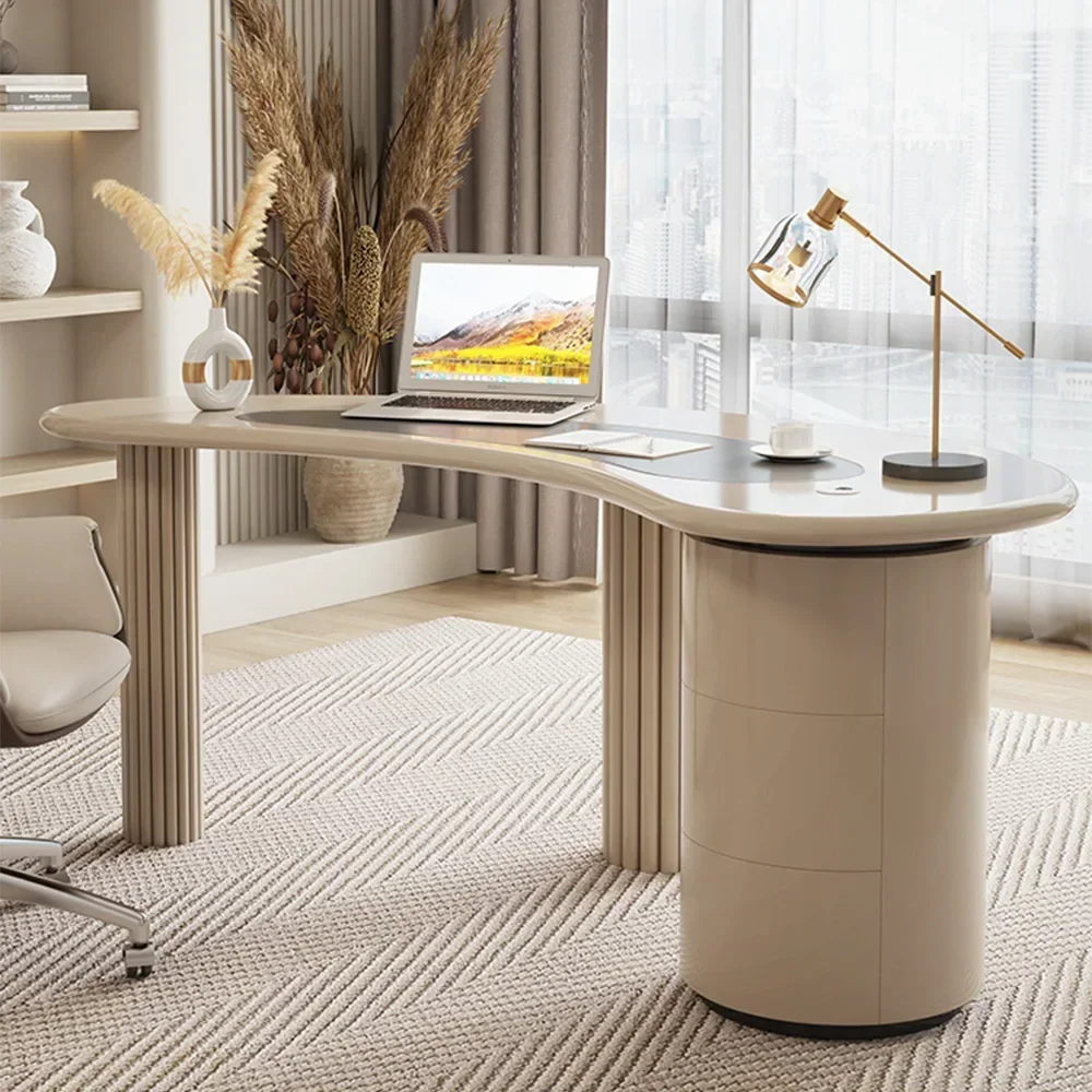 l Креативный дизайн Минималистичный офисный стол Современный белый офисный стол в форме полумесяца Роскошный офисный стол для генерального директора менеджера
l Креативный дизайн Минималистичный офисный стол Современный белый офисный стол в форме полумесяца Роскошный офисный стол для генерального директора менеджера