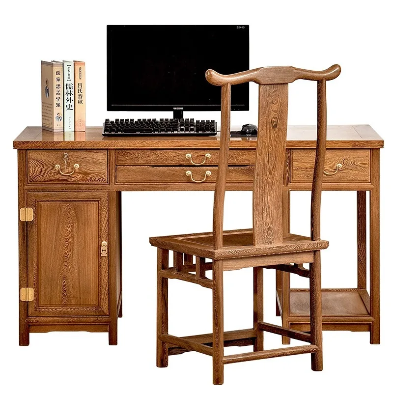 Mahogany furniture chicken wing wood household desktop computer desk all solid wood Chinese antique writing desk small
Mahogany furniture chicken wing wood household desktop computer desk all solid wood Chinese antique writing desk small