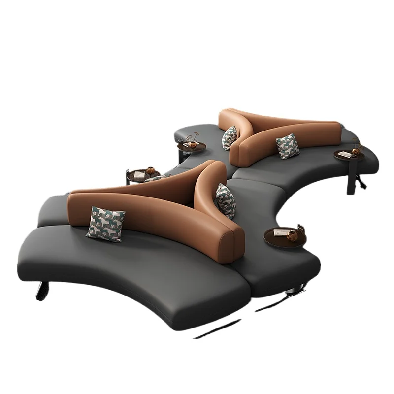 Sales Office Negotiation Sofa Hotel Lobby Lobby Business Reception Meeting Bank Rest Area Waiting Leather Art Sofa
Sales Office Negotiation Sofa Hotel Lobby Lobby Business Reception Meeting Bank Rest Area Waiting Leather Art Sofa