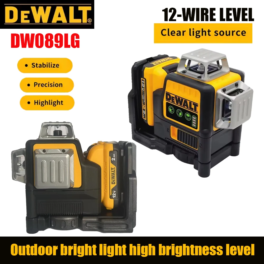 НОВЫЙ DEWALT 12 В профессиональный лазерный уровень DW089LG 12 линий 360 самовыравнивающийся горизонтальный и вертикальный перекрестный строительный инструмент
НОВЫЙ DEWALT 12 В профессиональный лазерный уровень DW089LG 12 линий 360 самовыравнивающийся горизонтальный и вертикальный перекрестный строительный инструмент